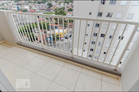 Varanda da Sala de apartamento para alugar com 2 quartos, 47m² em Vila Galvão, Guarulhos