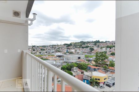 Varanda da Sala de apartamento para alugar com 2 quartos, 47m² em Vila Galvão, Guarulhos