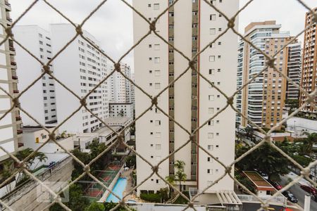 Sala Vista de apartamento à venda com 3 quartos, 96m² em Perdizes, São Paulo