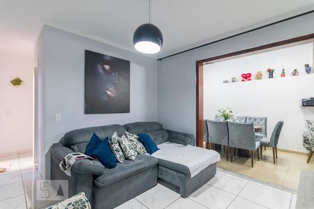 Sala de Estar de apartamento à venda com 3 quartos, 140m² em Jardim do Carmo, Santo André