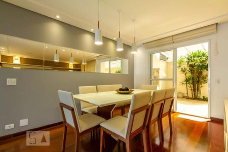 Sala de jantar de casa de condomínio para alugar com 3 quartos, 144m² em Vila Planalto, São Bernardo do Campo
