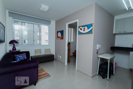 Sala de apartamento para alugar com 2 quartos, 33m² em Barra Funda, São Paulo