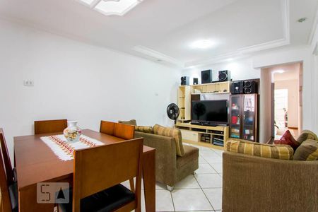 Casa 1 - Sala de casa à venda com 5 quartos, 342m² em Bangú, Santo André