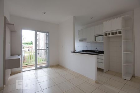 Sala de apartamento para alugar com 2 quartos, 50m² em Distrito de Bonfim Paulista, Ribeirão Preto