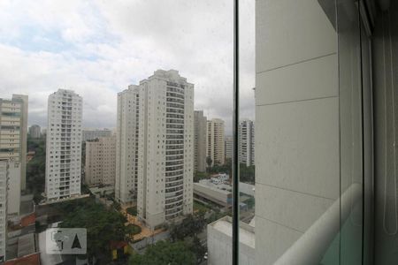 Vista de apartamento para alugar com 1 quarto, 45m² em Santo Amaro, São Paulo