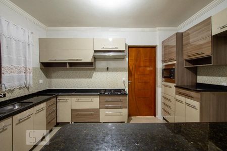 Cozinha de casa para alugar com 2 quartos, 95m² em Santa Maria, Osasco