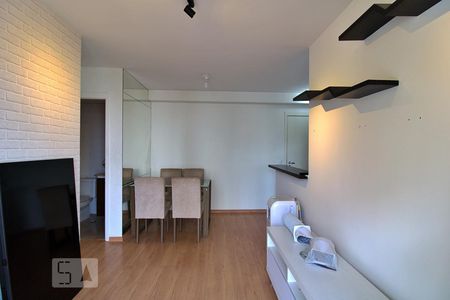 Sala de apartamento para alugar com 2 quartos, 49m² em Parque Reboucas, São Paulo