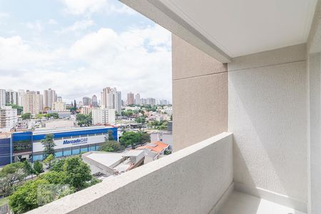 Varanda da Sala de apartamento para alugar com 2 quartos, 64m² em Centro, Santo André