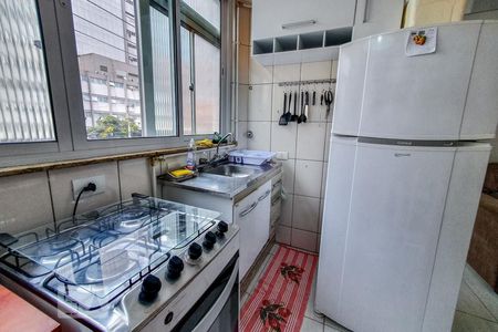 Sala/cozinha de apartamento à venda com 1 quarto, 30m² em Água Branca, São Paulo