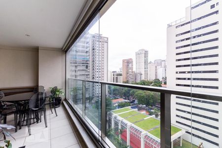 Varanda de apartamento para alugar com 1 quarto, 64m² em Itaim Bibi, São Paulo