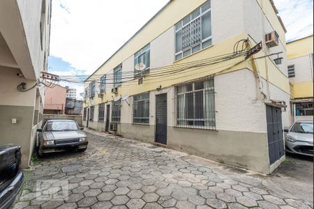 Fachada do bloco de kitnet/studio à venda com 1 quarto, 32m² em Engenho de Dentro, Rio de Janeiro