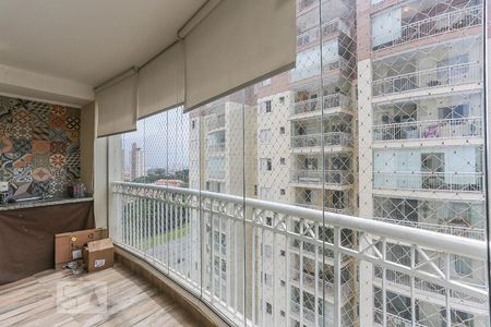 Varanda da Sala de apartamento à venda com 3 quartos, 96m² em Jardim Arpoador, São Paulo