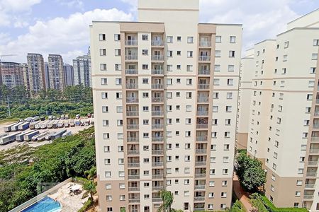 Vista varanda sala e quarto de apartamento para alugar com 2 quartos, 71m² em Barueri, Barueri