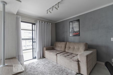 Sala de apartamento para alugar com 1 quarto, 45m² em Vila Izabel, Curitiba