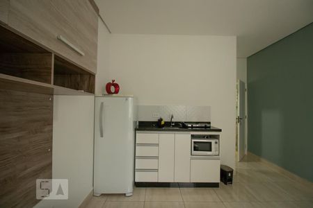 Stúdio - Quarto / Cozinha de kitnet/studio para alugar com 1 quarto, 20m² em Vila Clementino, São Paulo