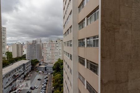 Vista  de kitnet/studio para alugar com 1 quarto, 35m² em Aclimação, São Paulo