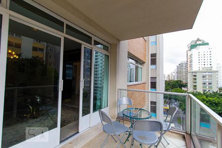 Varanda de apartamento à venda com 4 quartos, 229m² em Higienópolis, São Paulo