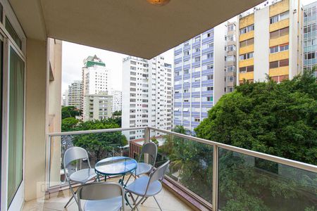 Varanda de apartamento à venda com 4 quartos, 229m² em Higienópolis, São Paulo