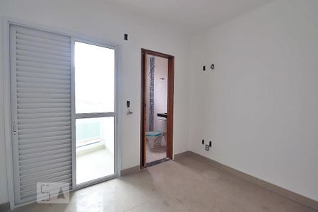 Quarto Suíte 1 de apartamento à venda com 3 quartos, 74m² em Jardim Rina, Santo André