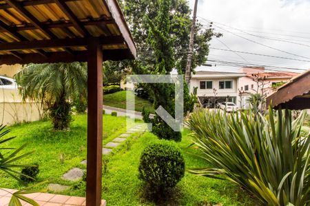 Vista da Sala de casa de condomínio para alugar com 4 quartos, 322m² em Nova Higienópolis, Barueri