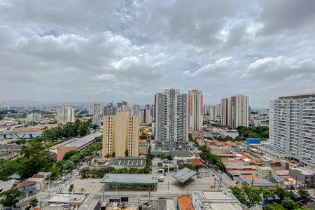 Vista da Varanda de apartamento à venda com 1 quarto, 40m² em Tatuapé, São Paulo