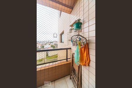 Varanda da Sala de apartamento à venda com 3 quartos, 83m² em Parque Bandeirante, Santo André