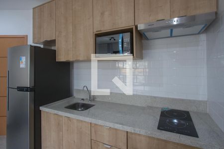 Cozinha de kitnet/studio para alugar com 1 quarto, 41m² em Santo Amaro, São Paulo