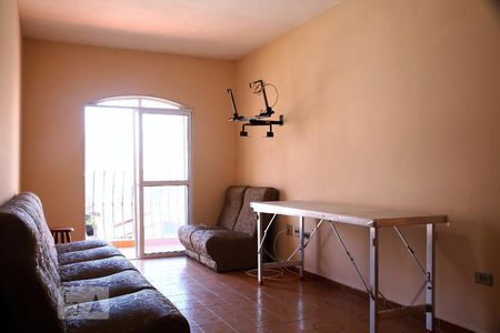 Sala de apartamento para alugar com 2 quartos, 96m² em Ocian, Praia Grande