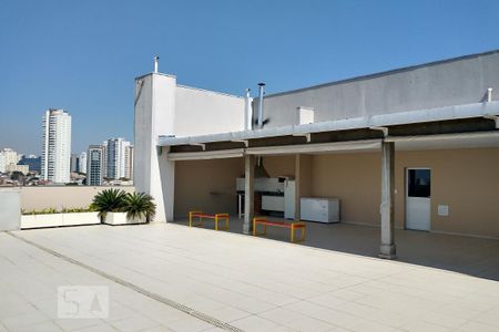 Área comum - Área da churrasqueira de kitnet/studio à venda com 1 quarto, 38m² em Cambuci, São Paulo