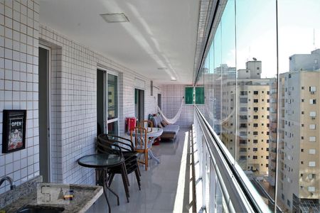 Vista da Sacada de apartamento para alugar com 2 quartos, 94m² em Tupy, Praia Grande