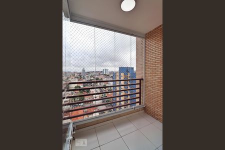 Varanda da Sala de apartamento para alugar com 2 quartos, 60m² em Parque das Nações, Santo André