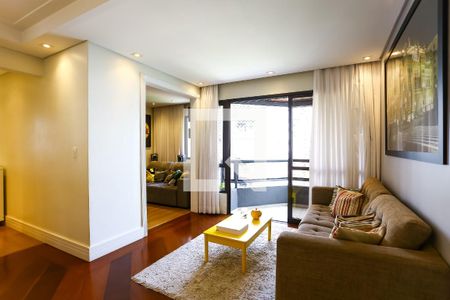 Sala de apartamento à venda com 3 quartos, 90m² em Real Parque, São Paulo