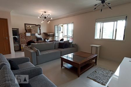 Sala de apartamento à venda com 3 quartos, 140m² em Tamboré, Santana de Parnaíba