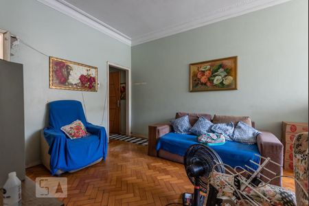 Sala de Estar de apartamento à venda com 4 quartos, 120m² em Riachuelo , Rio de Janeiro