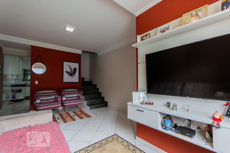 Sala de casa à venda com 2 quartos, 130m² em Vila Alzira, Santo André