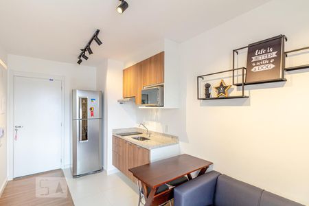 Sala de apartamento para alugar com 1 quarto, 28m² em República, São Paulo