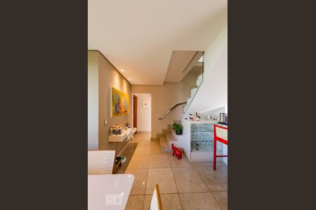 Sala 1 de apartamento para alugar com 2 quartos, 124m² em Belvedere, Belo Horizonte