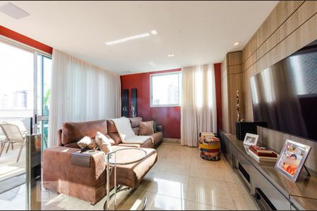 Sala 2 de apartamento para alugar com 2 quartos, 124m² em Belvedere, Belo Horizonte