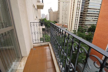 Sacada da Sala de apartamento para alugar com 1 quarto, 45m² em Cambuí, Campinas