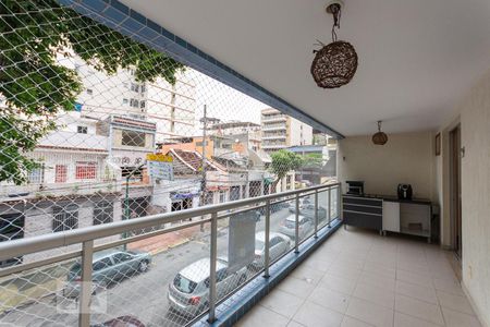 Varanda da Sala de apartamento para alugar com 3 quartos, 92m² em Vila Isabel, Rio de Janeiro