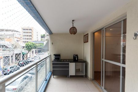 Varanda da Sala de apartamento para alugar com 3 quartos, 92m² em Vila Isabel, Rio de Janeiro