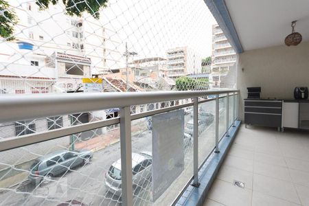 Varanda da Sala de apartamento para alugar com 3 quartos, 92m² em Vila Isabel, Rio de Janeiro