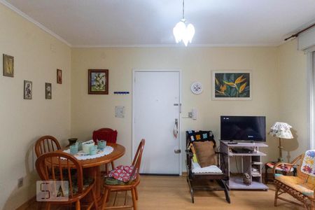 Sala de Estar de apartamento à venda com 1 quarto, 45m² em Farroupilha, Porto Alegre