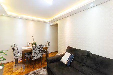 Sala de apartamento à venda com 3 quartos, 82m² em Jardim Prudência, Diadema