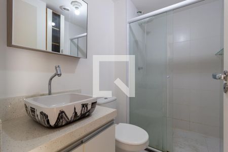 Banheiro de apartamento à venda com 1 quarto, 33m² em Belém, São Paulo