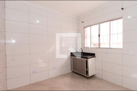 Cozinha de casa para alugar com 1 quarto, 35m² em Jardim São Paulo, Guarulhos