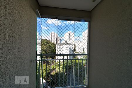 Varanda da Sala de apartamento para alugar com 2 quartos, 57m² em Jardim Henriqueta, Taboão da Serra