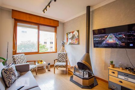 Sala de apartamento para alugar com 3 quartos, 126m² em Rio Branco, Porto Alegre
