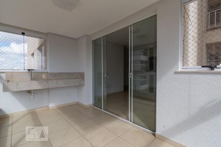 Varanda da Sala de apartamento para alugar com 3 quartos, 97m² em Jardim Atlântico, Goiânia