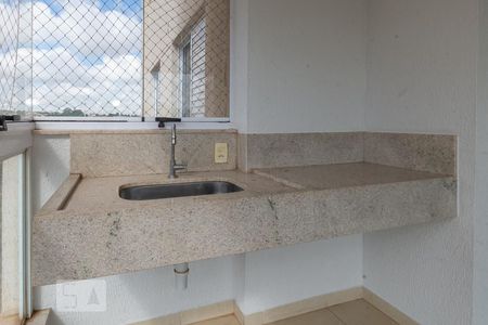 Detalhe da Varanda da Sala de apartamento para alugar com 3 quartos, 97m² em Jardim Atlântico, Goiânia